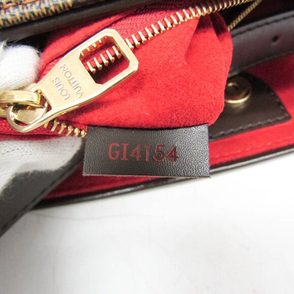 LOUIS VUITTON Authentic Brown Damier Shoulder Bag - Picture 10 of 11